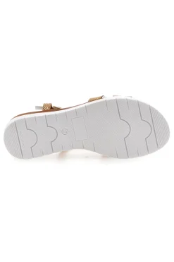 Sandali Cognac Made In Italy Mio Tempo 4827