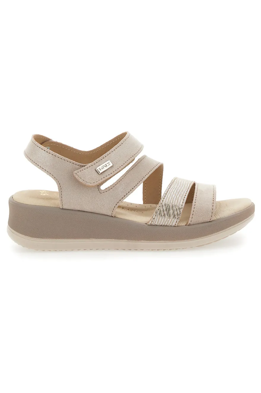 Sandali Comfort Beige Mio Tempo 543081