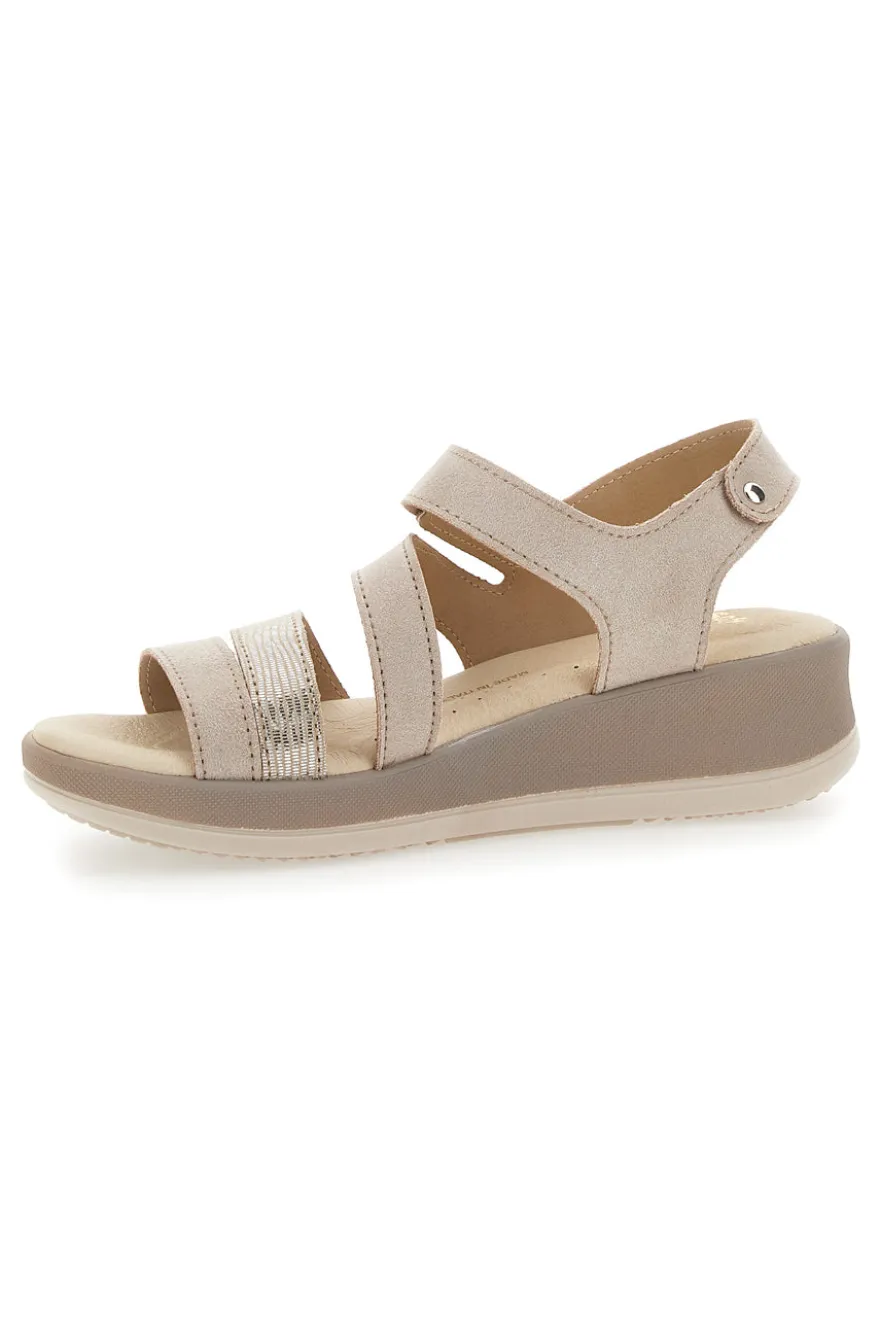 Sandali Comfort Beige Mio Tempo 543081