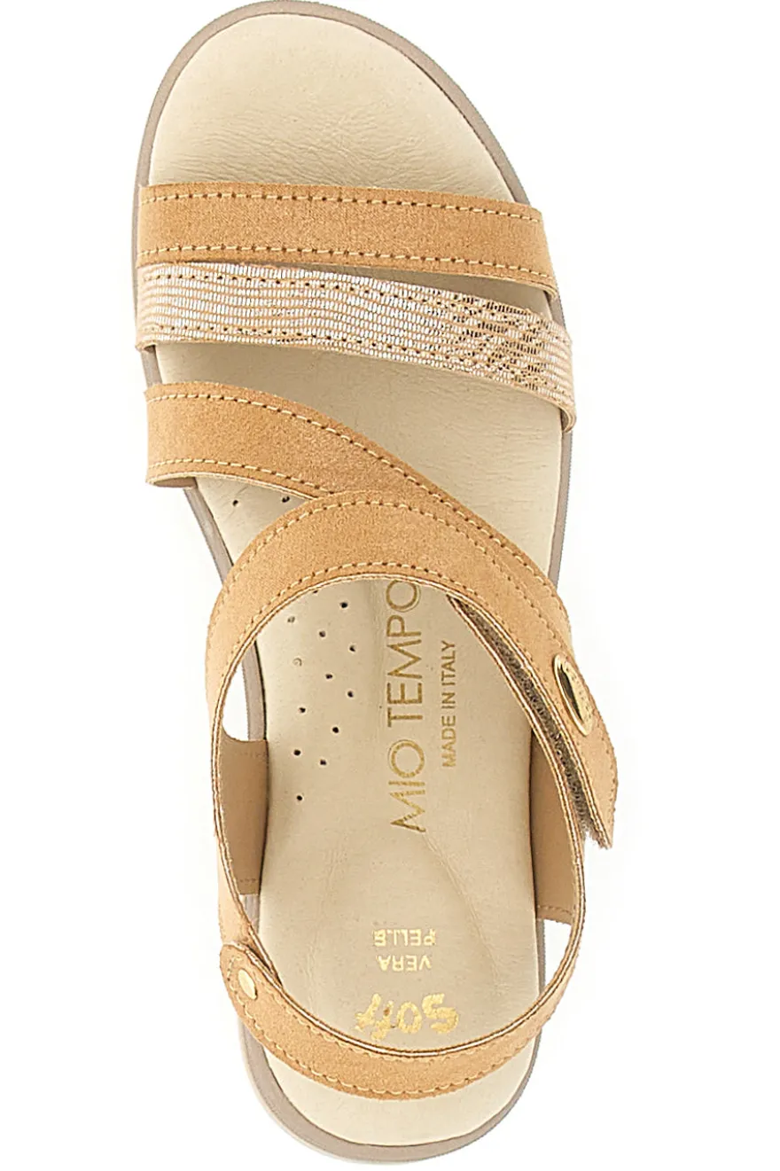 Sandali Comfort Cammello Mio Tempo 543081
