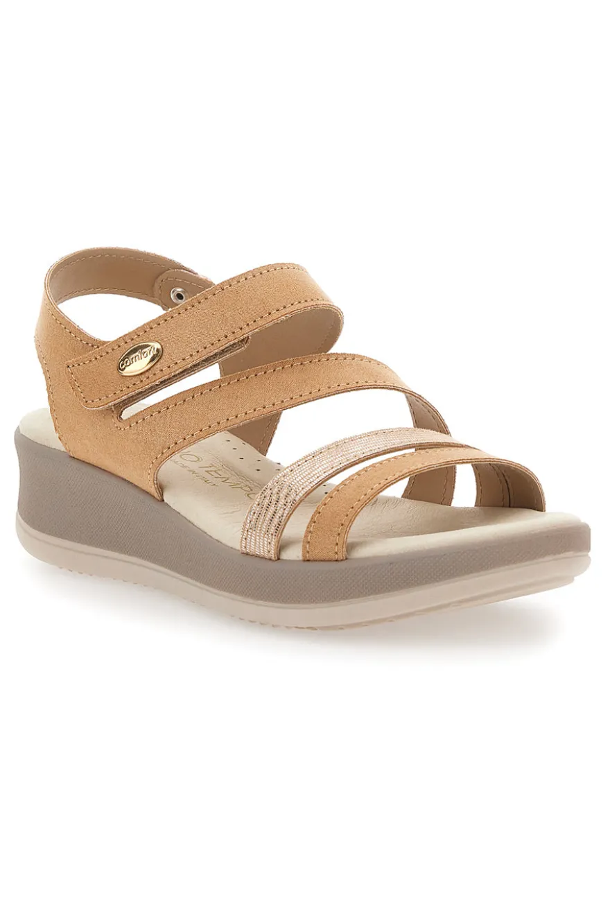 Sandali Comfort Cammello Mio Tempo 543081