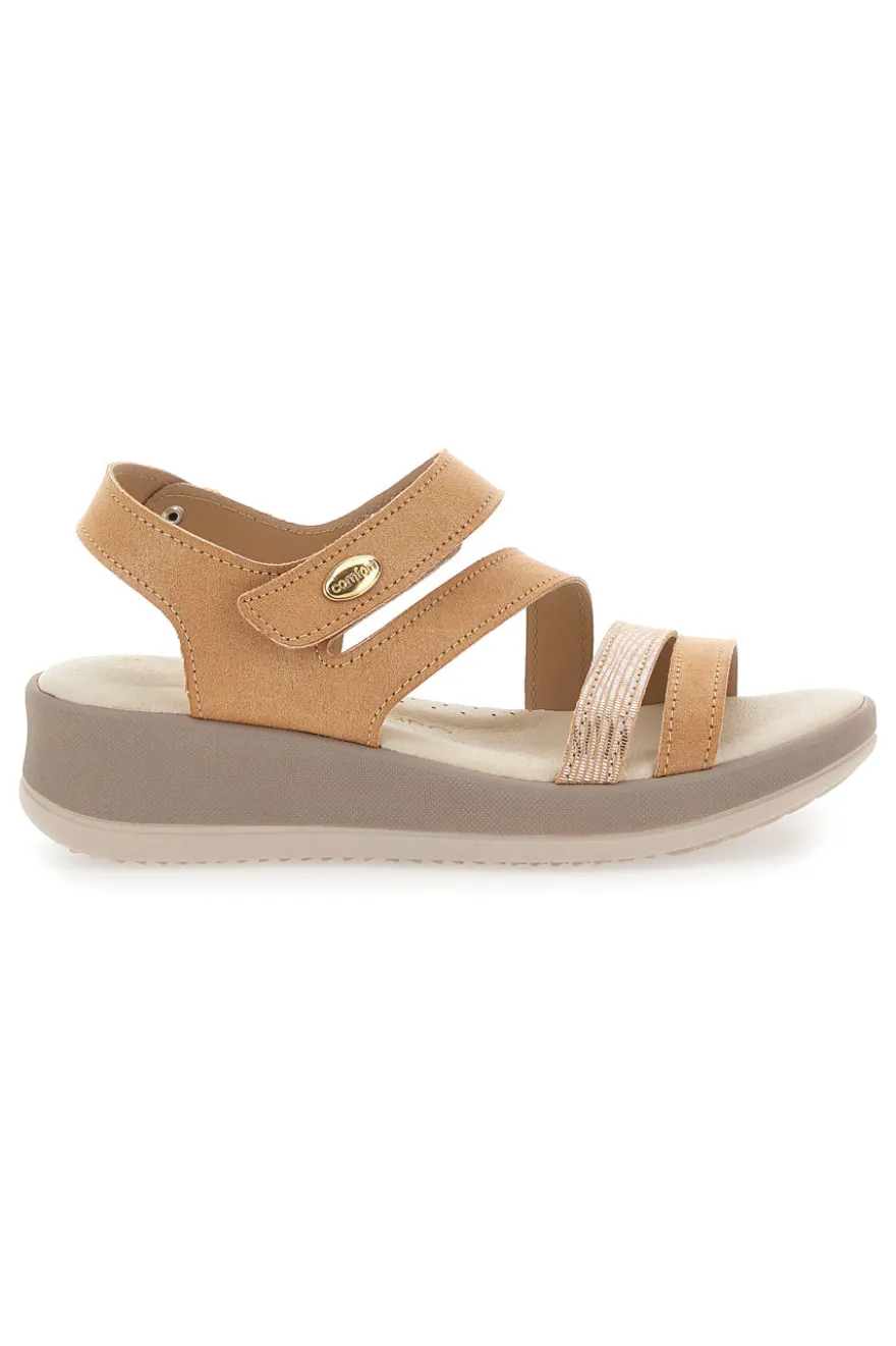 Sandali Comfort Cammello Mio Tempo 543081