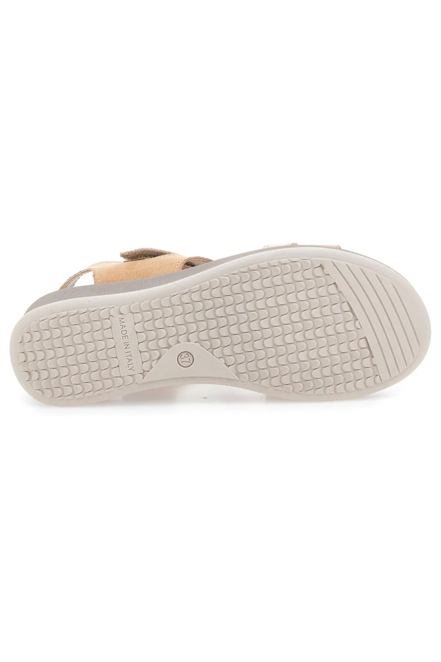 Sandali Comfort Cammello Mio Tempo 543081
