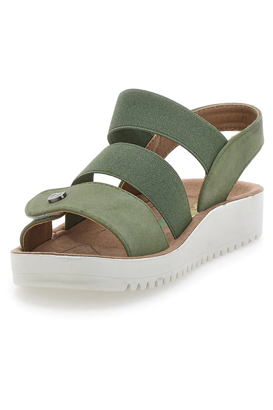 Sandali Comfort Verdi Eco Bio 221494