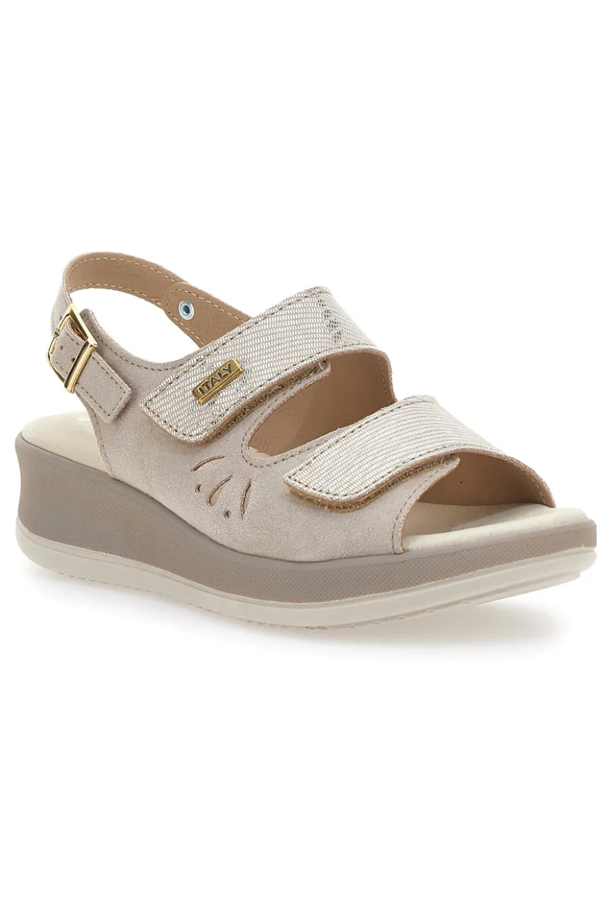 Sandali Comodi Slingback Panna Mio Tempo 542292