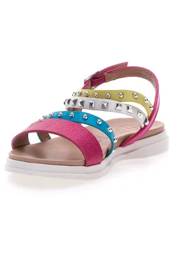 Sandali con borchie colorati SWEET YEARS 8363