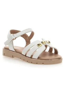 Sandali con Borchie Oro Pitt Kids 392427