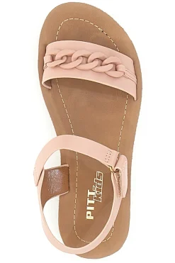 Sandali con Cinturino Rosa e Catenella Pitt Kids 18150