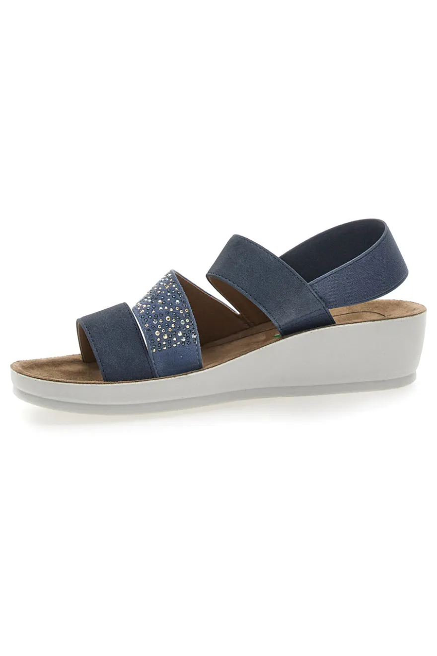 Sandali con Elastico Jeans Eco Bio J532404