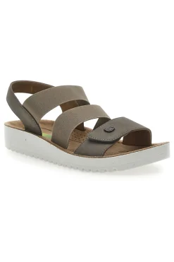 Sandali con Elastico Taupe Eco Bio J526201