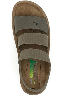 Sandali con Elastico Taupe Eco Bio J526201