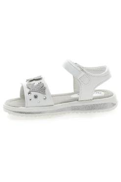 Sandali con farfalle e charms bianchi Grazie girl 218349