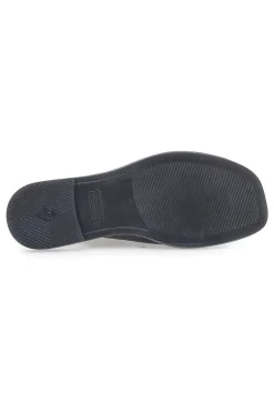 Sandali con Fascia in Pelle Nera e Elastico Posteriore PITTARELLO FOCUS 184987