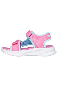 Sandali con Luci Rosa Skechers Sola Glow Sandal