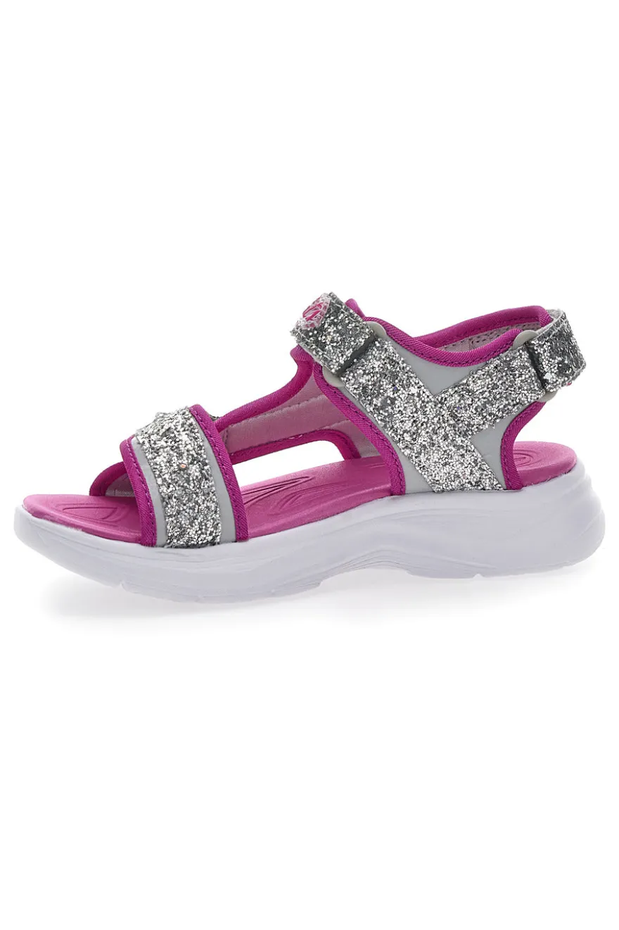 Sandali con Luci Skechers Glimmer Kicks Glittery Glam Rosa