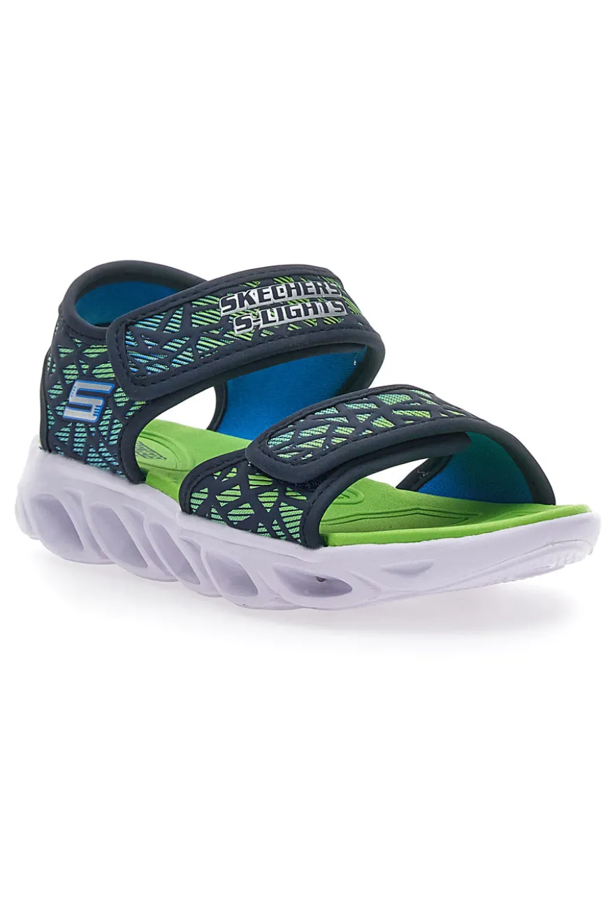 Sandali con Luci Skechers S Light Hypno Splah-Sun Sonic Verdi