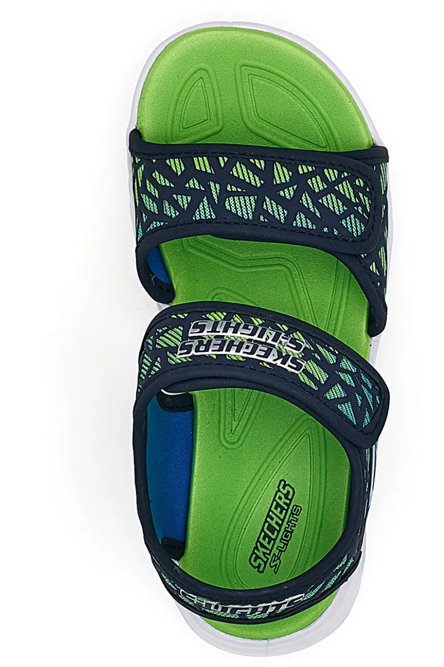 Sandali con Luci Skechers S Light Hypno Splah-Sun Sonic Verdi