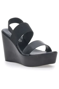 Sandali con Platform Cafe' Cost 3 Neri