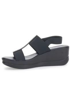 Sandali con Platform Cafe' Cost 4 Neri