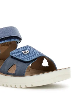 Sandali con Platform Eco Bio 231407 Blu