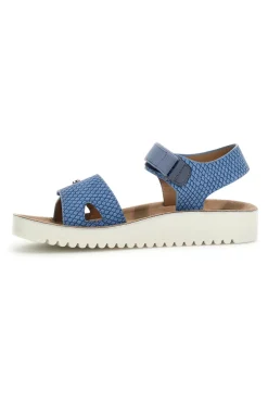 Sandali con Platform Eco Bio 231407 Blu