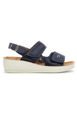 Sandali con Platform Eco Bio 231422 Blu