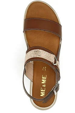 Sandali con Platform Me & Me 3225 Marroni