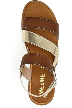 Sandali con Platform Me & Me 3205 Marroni