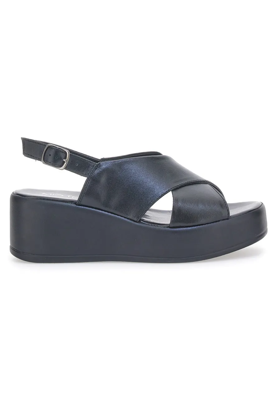 Sandali con Platform Mio Tempo 279020 Neri