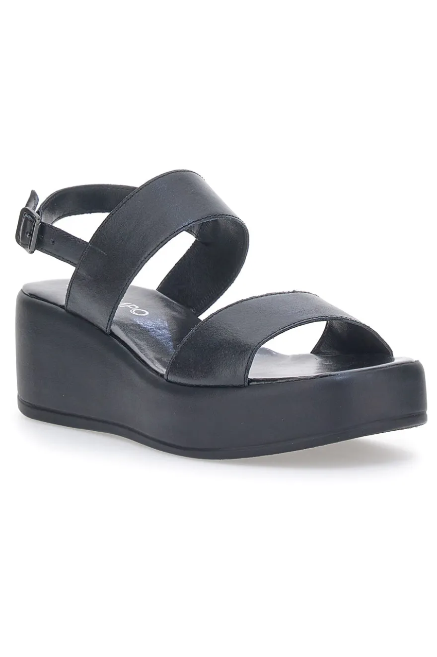 Sandali con Platform Mio Tempo 279005 Neri