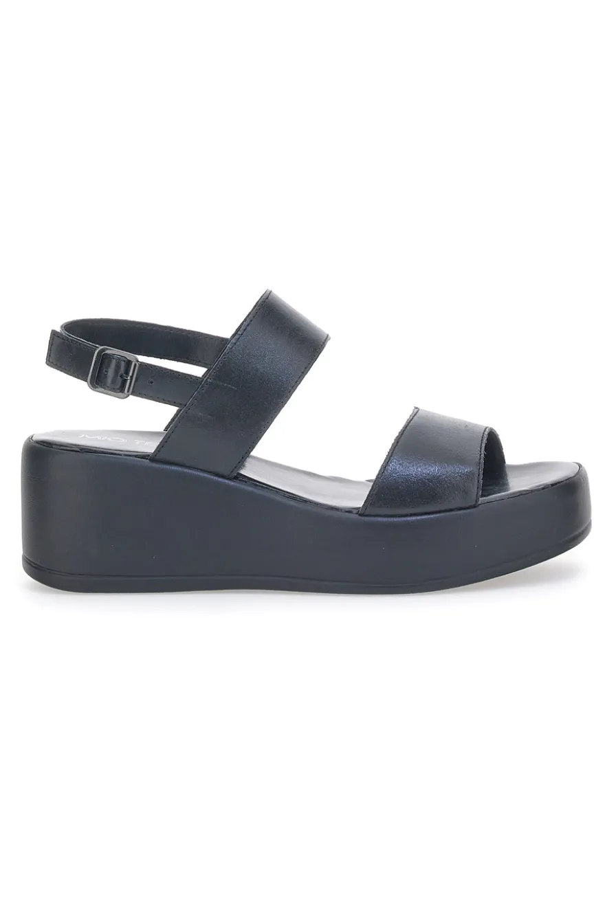 Sandali con Platform Mio Tempo 279005 Neri