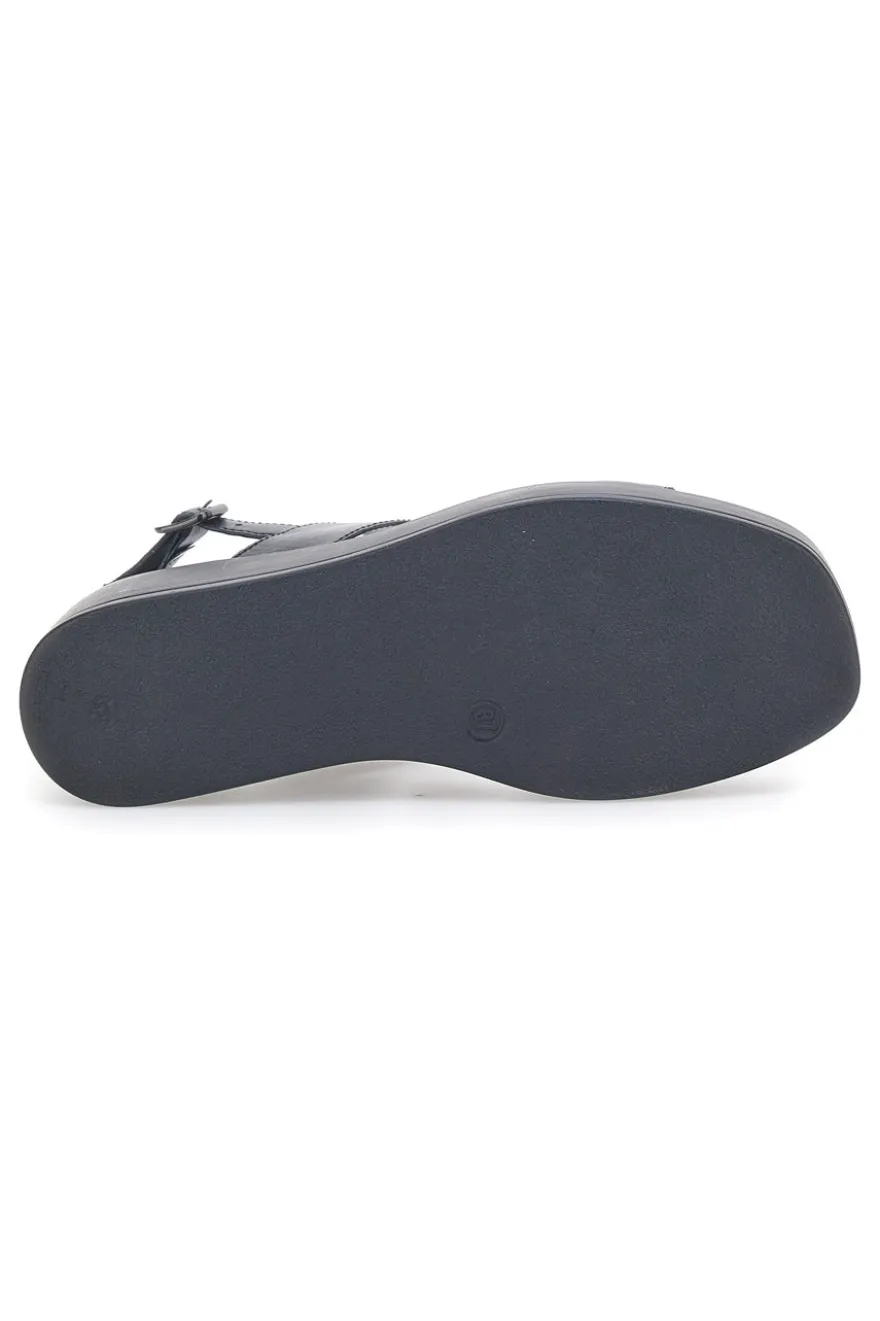 Sandali con Platform Mio Tempo 279005 Neri