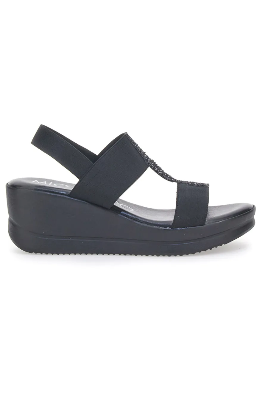 Sandali con Platform Mio Tempo 2210 Neri