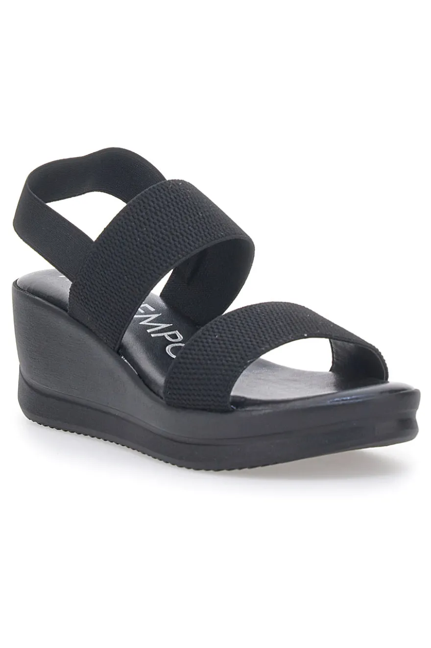 Sandali con Platform Mio Tempo 3088 Neri
