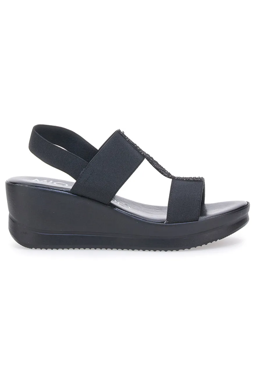 Sandali con Platform Neri da Donna Mio tempo 2210