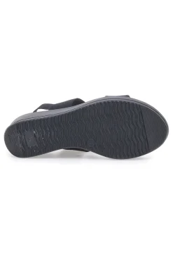 Sandali con Platform Neri da Donna Mio tempo 2210