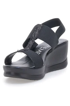 Sandali con Platform Neri da Donna Mio tempo 2210