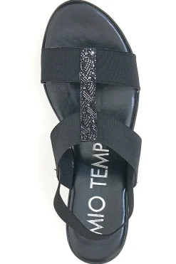 Sandali con Platform Neri da Donna Mio tempo 2210