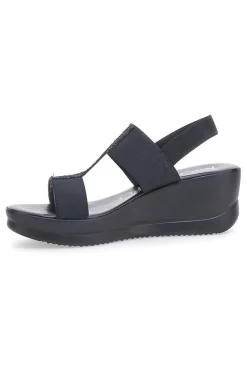 Sandali con Platform Neri da Donna Mio tempo 2210