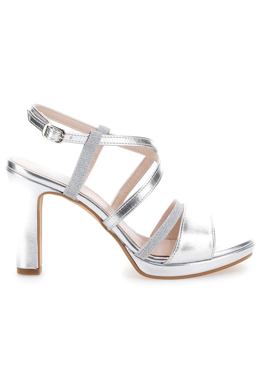 Sandali con Tacco argento Pittarello Love 114