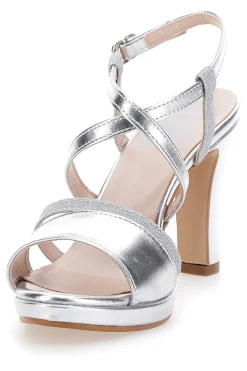 Sandali con Tacco argento Pittarello Love 114