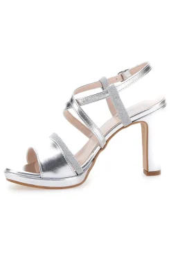 Sandali con Tacco argento Pittarello Love 114
