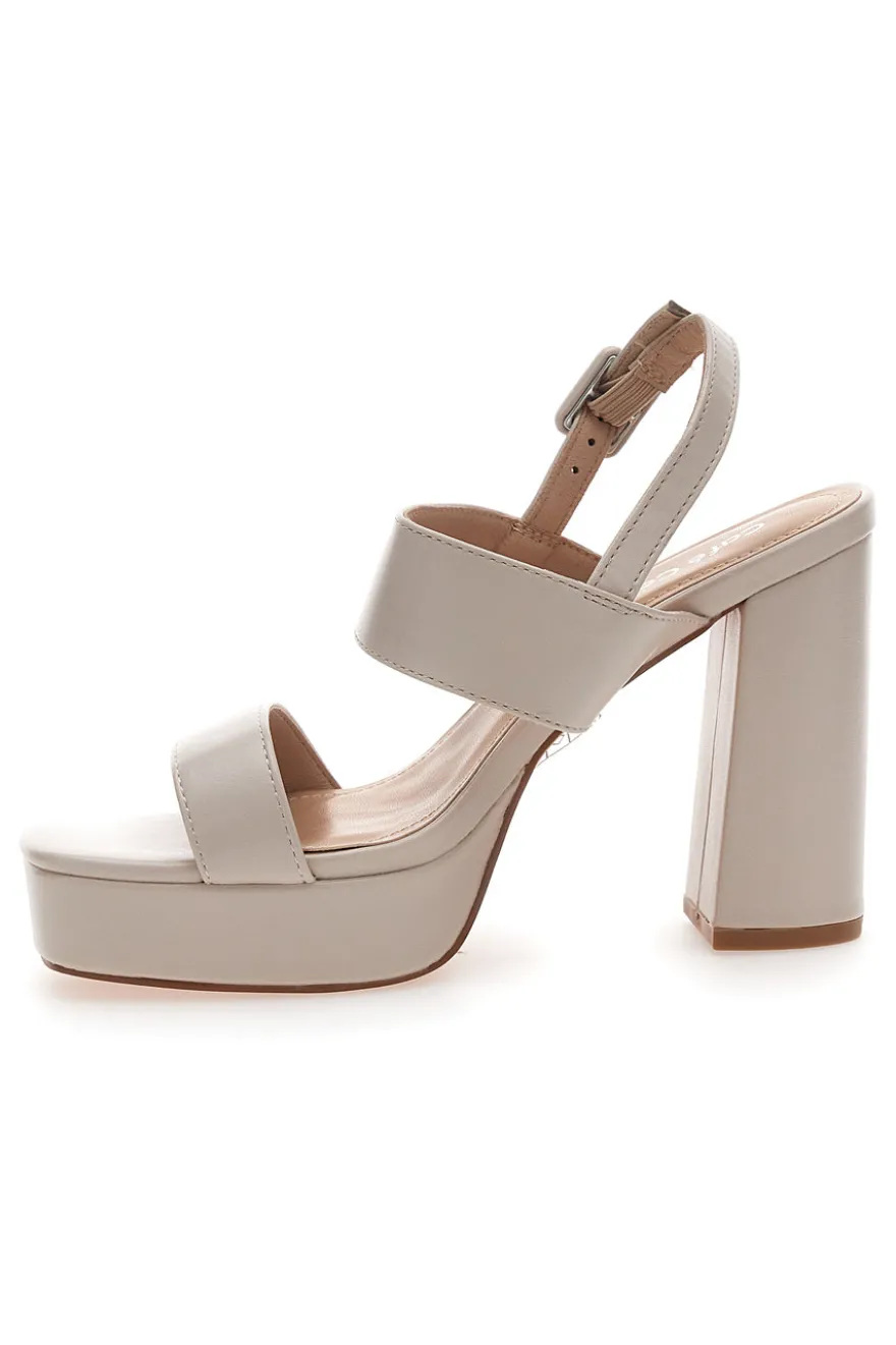 Sandali con Tacco Beige Cafè Cost 865