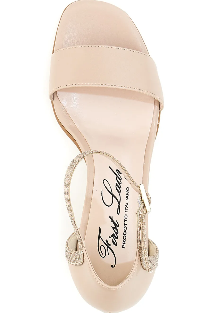 Sandali con Tacco First Lady 3210 Nude