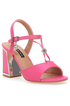 Sandali con Tacco Gmv 348 Rosa