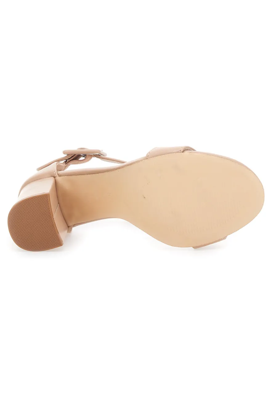 Sandali con Tacco Grazie 260 Nude