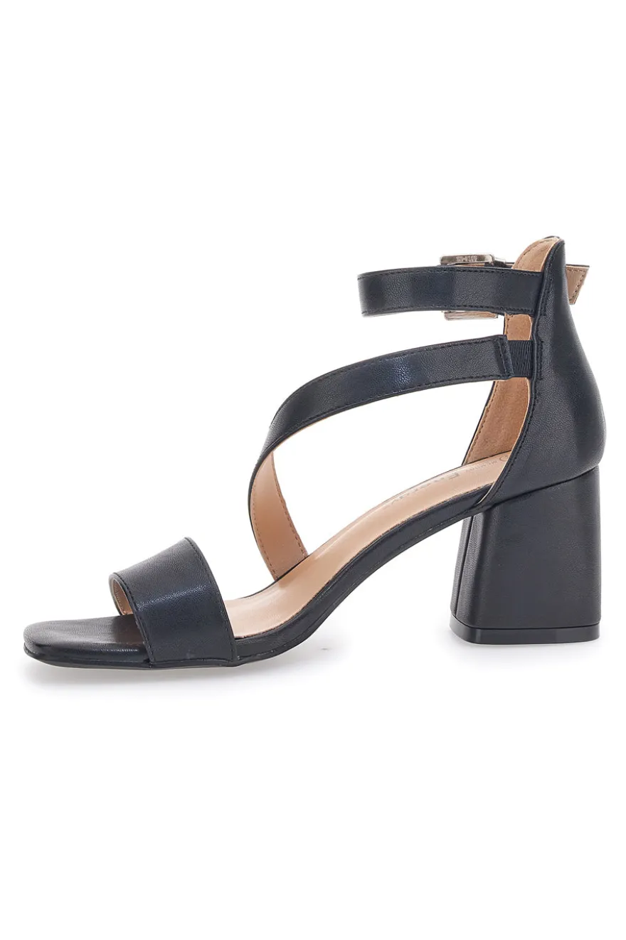 Sandali con Tacco Neri Energy 364