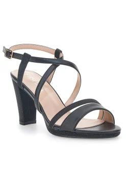 Sandali con Tacco Neri First Lady 421