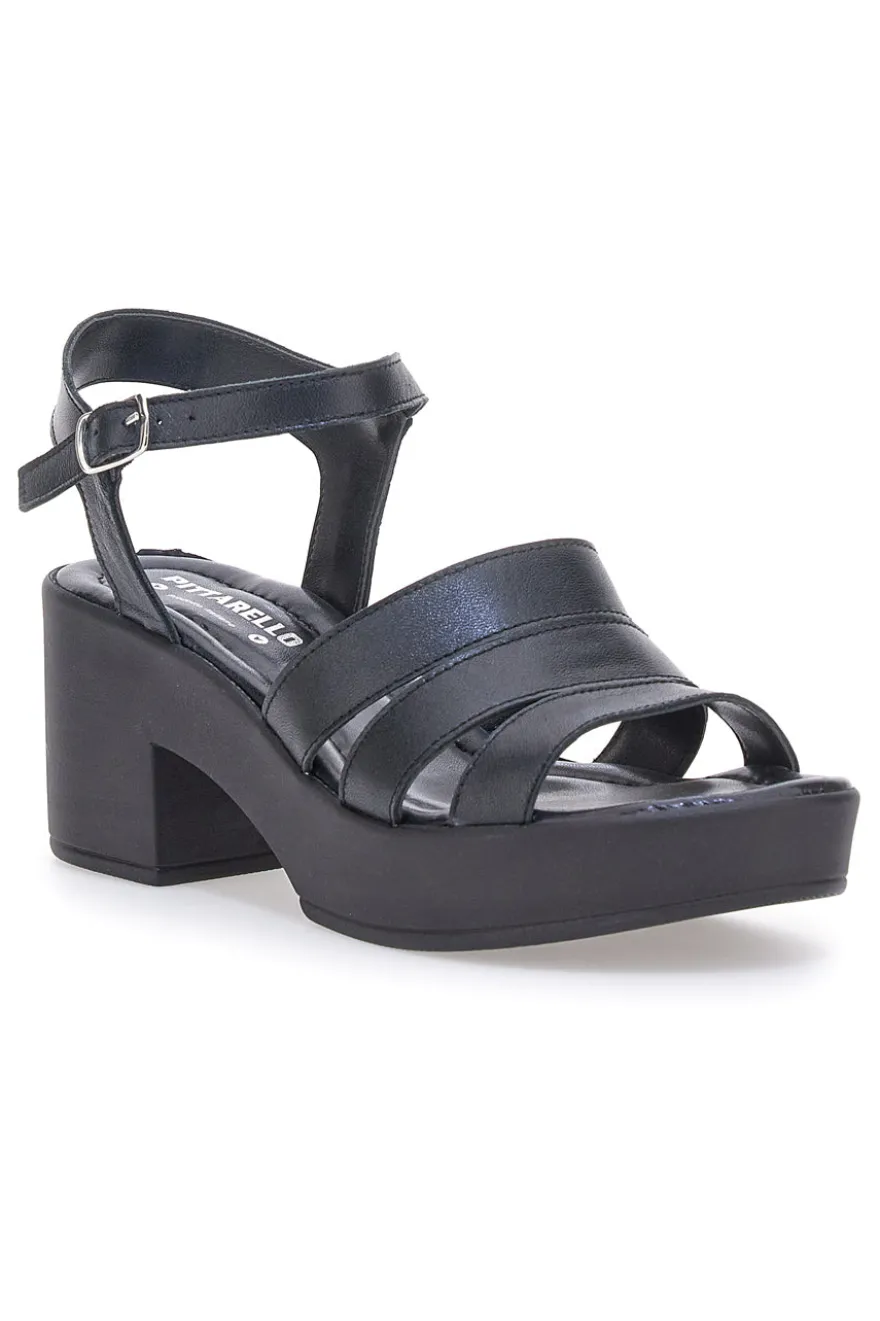 Sandali con tacco Neri Pittarello Love 8000