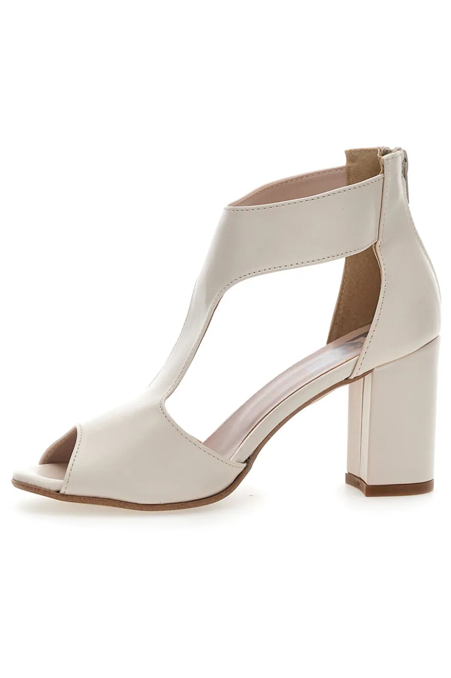 Sandali con Tacco Pittarello Love 519 Panna